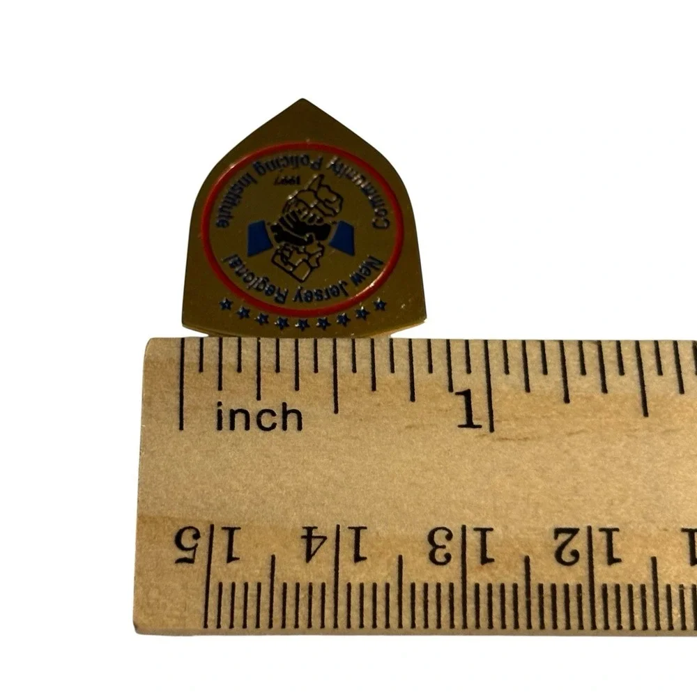 New Jersey Regional Community Policing Institute 1997 Pin Lapel Tie Tack Hat Pin